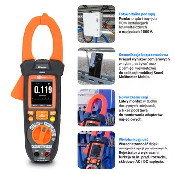 CMP-1015-PV PRO Professional clamp meter for PV
