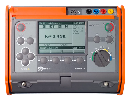 MRU-120 Meter with XL3 case and C3, N1 Clamps