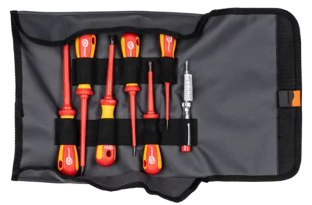 Screwdriver set 6-pieces + voltage tester