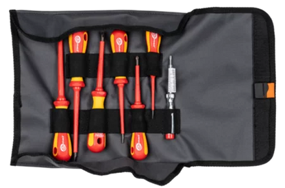 Screwdriver set 6-pieces + voltage tester
