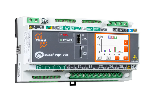 PQM-750 Power Quality Analyzer v. AC1-R1-CT5