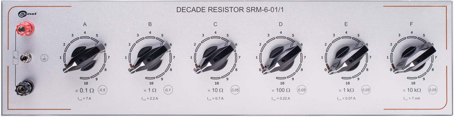 SRM-6-01/1 Standard Manual Resistor