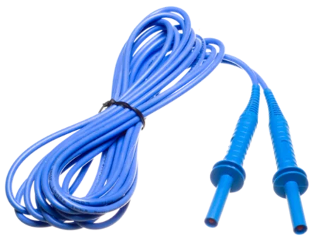 Test lead 3 m 5 kV (banana plugs) blue