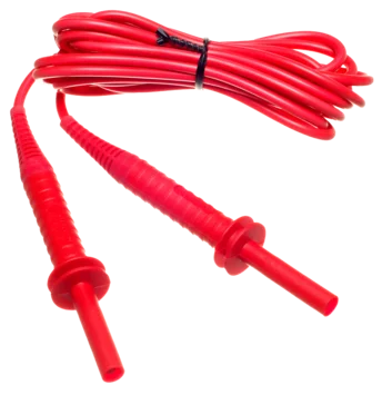 Test lead 3 m 5 kV (banana plugs) red