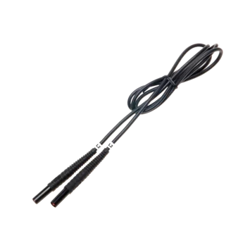 Test lead L2 with banana plugs 2,2m; black