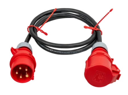 Three-phase mains cable (16 A 5P socket)
