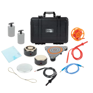 Probe for measuring resistance in zones with ESD protection
