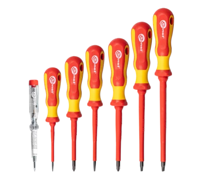 Screwdriver set 6-pieces + voltage tester