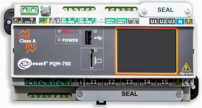 PQM-750 Power Quality Analyzer v. AC1-R1-CT5-T1