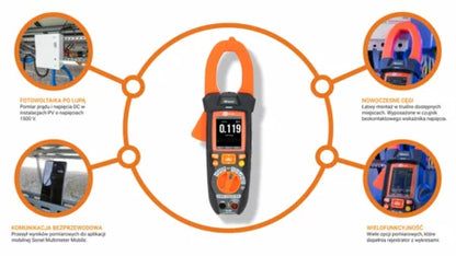 CMP-1015-PV PRO Professional clamp meter for PV
