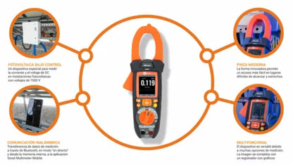 CMP-1015-PV PRO Professional clamp meter for PV