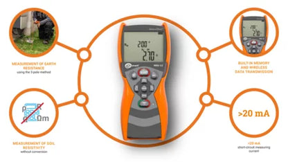 MRU-12 Earth Resistance and Resistivity Meter
