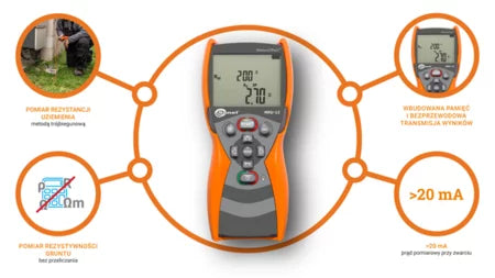 MRU-12 Earth Resistance and Resistivity Meter